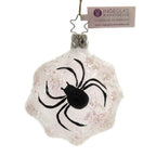 Haunt & Co Inge Glas Spinning Christmas Glass Ornament Halloween Spider 10035S018
