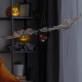 Haunt & Co LED Lighted Animated Halloween Bat with Wings - 48"