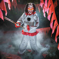 Haunt & Co 5 Ft. 8 3/4" Animated Standing Clown with Baseball Bat