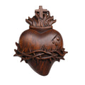 Haunt & Co Nnndbs Halloween Heart Resin Ornament Figurine, Spooky Love Heart Decor for Tabletop Shelf Home Office Gothic Party`