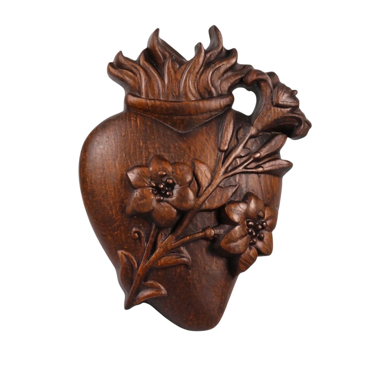 Haunt & Co Nnndbs Halloween Heart Resin Ornament Figurine, Spooky Love Heart Decor for Tabletop Shelf Home Office Gothic Party`