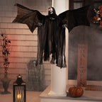Haunt & Co LED Lighted Animated Winged Grim Reaper - 50"