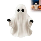 Haunt & Co PLLFRLRT Cute Halloween Decorations Resin Tabletop Statue Ghost Ornaments Mantel Shelf Party Home Decors