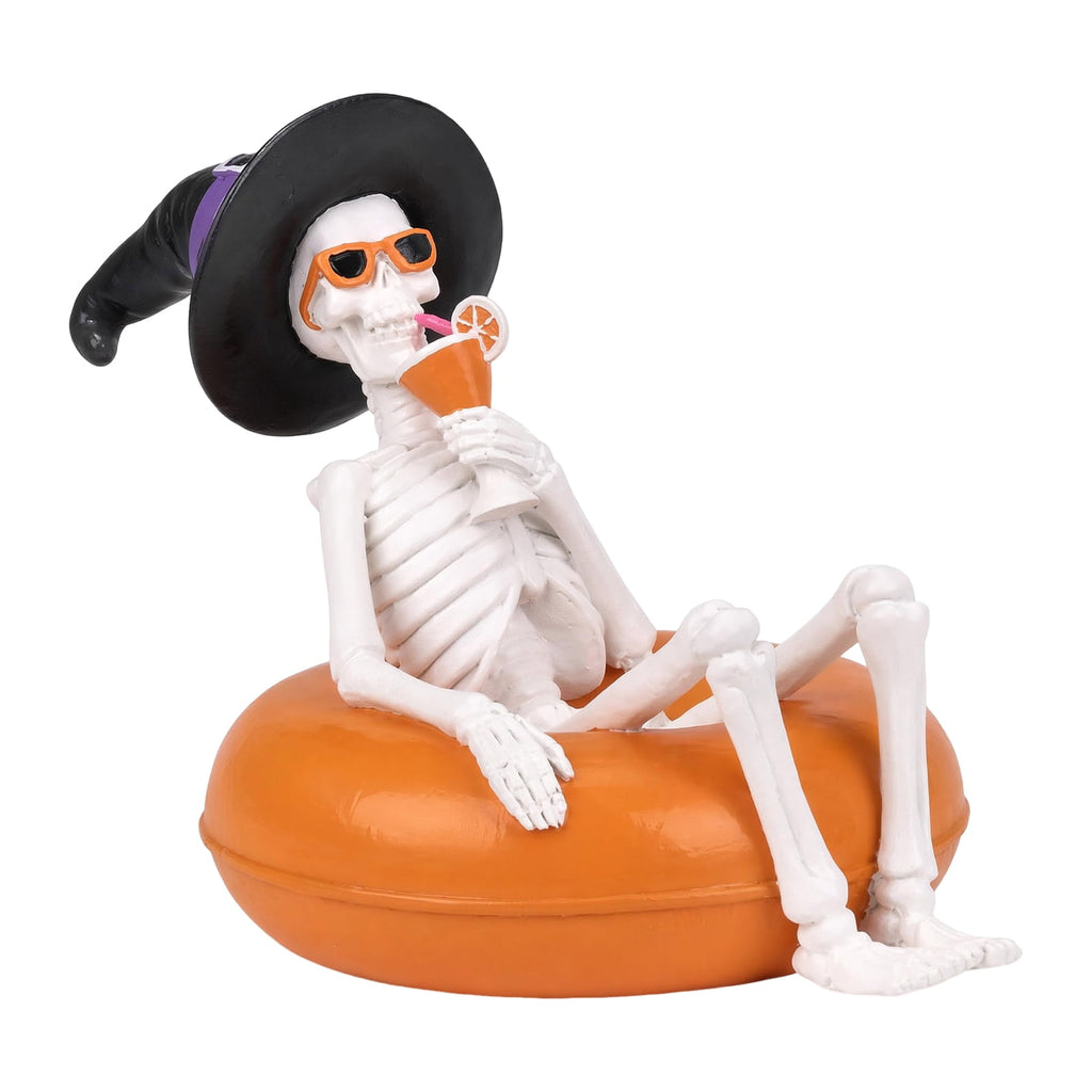 Haunt & Co PLLFRLRT Halloween Decorations for Desktop Resin Ghost Figurine Ornaments Halloween Indoor Tabletop Decors