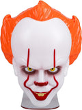 Haunt & Co Paladone Halloween White Pennywise Mask, 15.5" x 18.2"