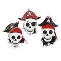 Haunt & Co 3-Piece Pirate Cove Skull Head Halloween Ornament