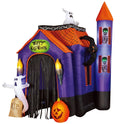 Haunt & Co Pre-Lit 12FT Halloween Airblown Inflatable Haunted House Archway Tunnel