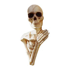 Haunt & Co SUYOLL 25cm/35cm Halloween Decorations Outdoor Skeleton Hugging Tree Cute Skeleton Ornaments Atmosphere Figurine