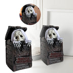 Haunt & Co SUYOLL Halloween Decorations Desktop Ornament For Party Decoration With Pumpkin Witch Skeleton Design Figurine Figurine