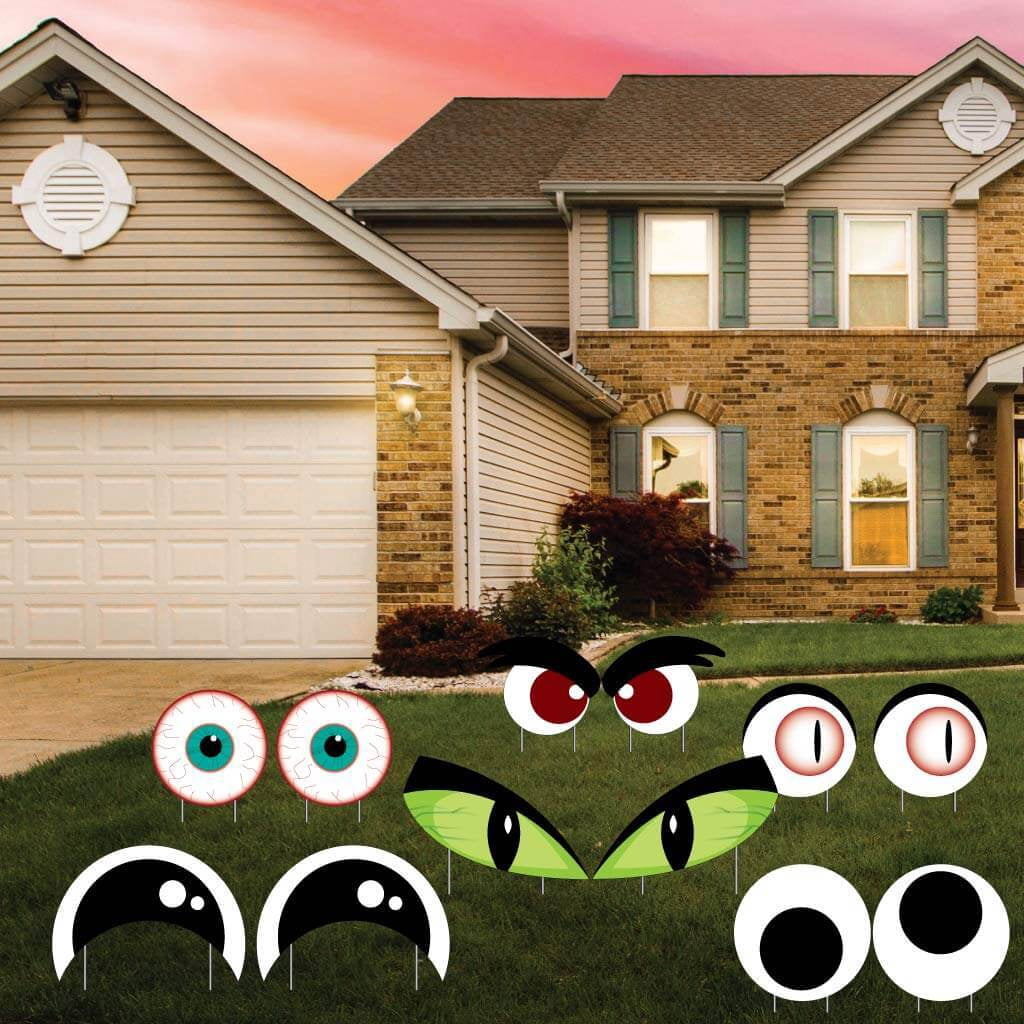 Haunt & Co Victory Store - Scary Eyes 12 Piece Multicolor Set