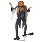 Haunt & Co 7 ft. Animated Scorched Scarecrow with Fog Machine