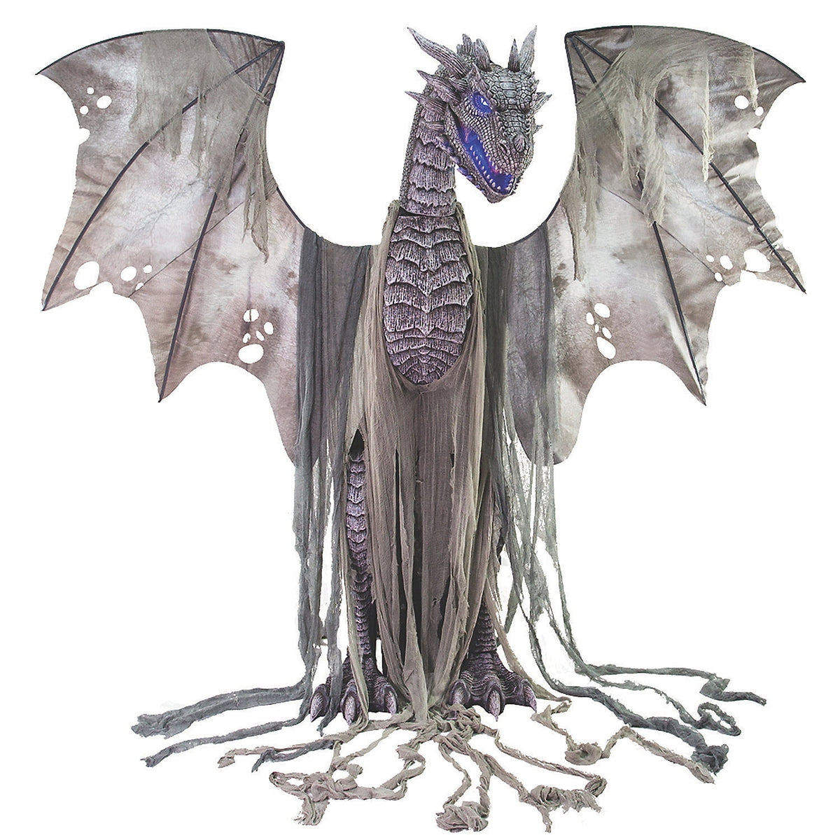 Haunt & Co 7 ft. Animated Winter Dragon