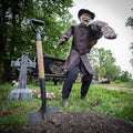 Haunt & Co 6ft Grave Robber Animated Halloween Prop Animatronic Haunted Cemetery Graveyard