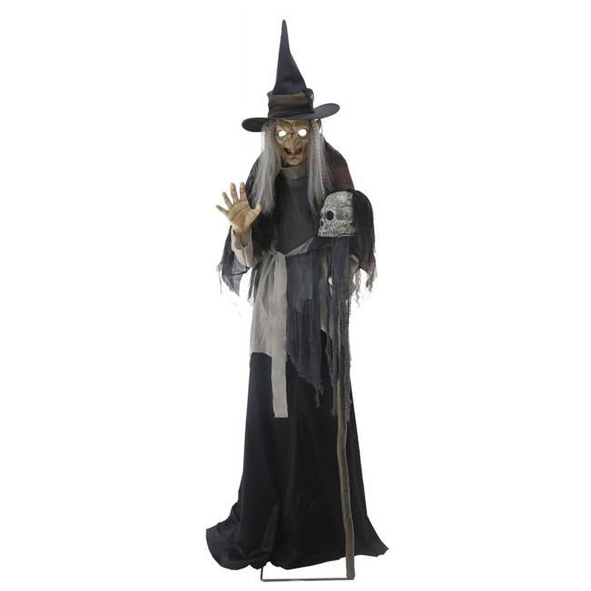 Haunt & Co Animated Lunging Haggard Witch - 6 ft