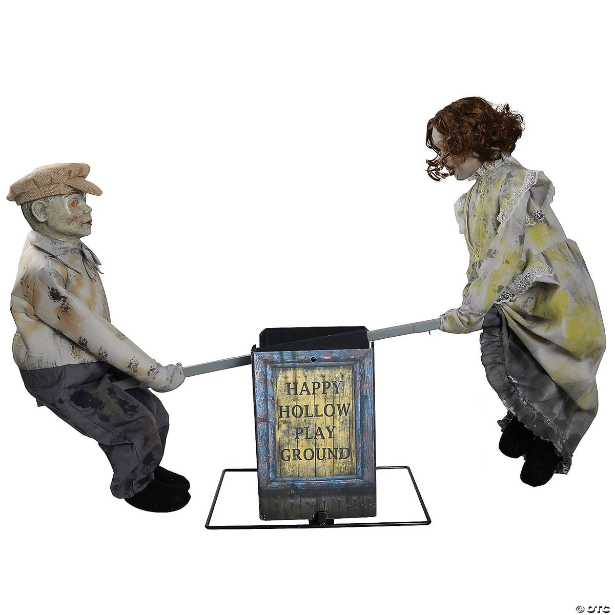 Haunt & Co Animated See-Saw Dolls - 36 in x 48 in