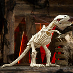 Haunt & Co 15 1/2" Animated Light-Up Tyrannosaurus Rex Skeleton - One Size
