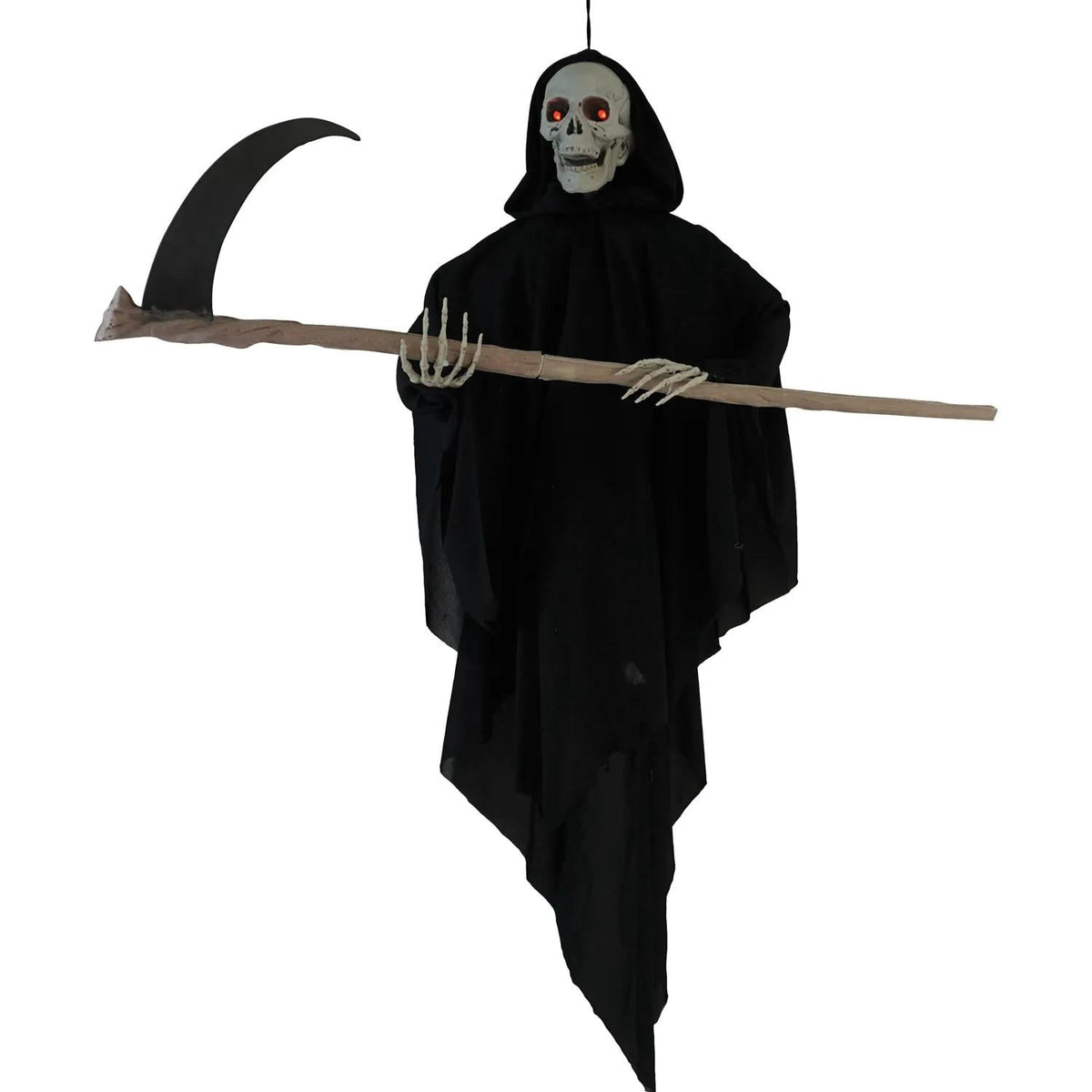 Haunt & Co Sunstar Reaper Light-Up Animated Hanging - 36 in