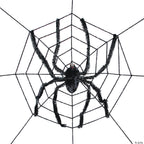 Haunt & Co Sunstar Spider Web with Spider - 8 ft