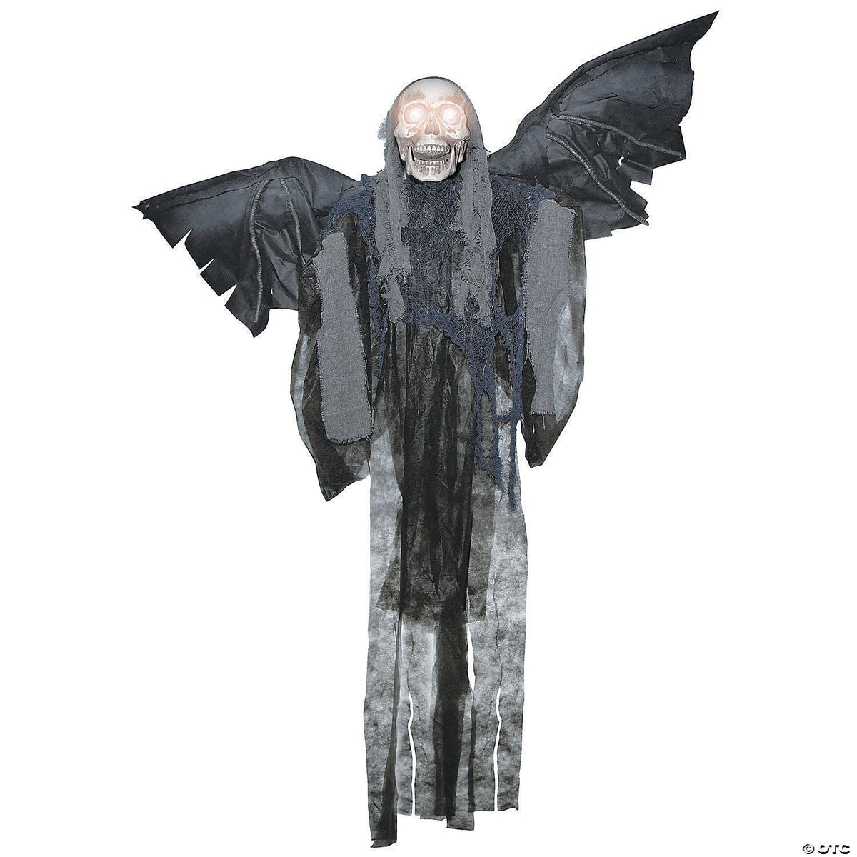 Haunt & Co Sunstar Winged Reaper Talking Light-Up Hanging - 60 in
