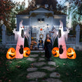 Haunt & Co 12 ' Halloween Ghost & Pumpkin Outdoor Halloween Inflatables