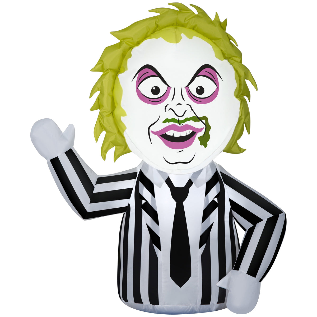 Haunt & Co Warner Bros. Stylized Beetlejuice Airblown Yard Inflatable, 36"