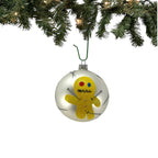 Haunt & Co Voodoo Doll Ball Ornament Polish Glass The Halloween Collection by Thomas Glenn