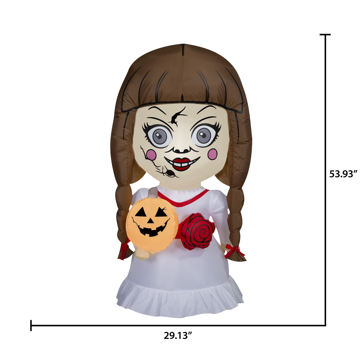 Haunt & Co New Warner Bros. Halloween The Conjuring's Annabelle Airblown Yard Inflatable Decor, 4.5'