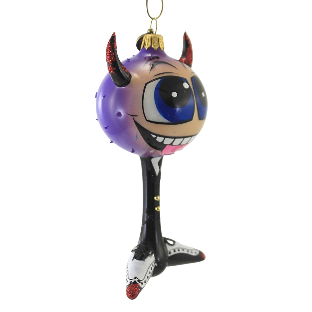 Haunt & Co Lil' Devil In A Tux - 1 Glass Ornament 5.5 Inch, Glass - Halloween Ornament Whimsy 202130
