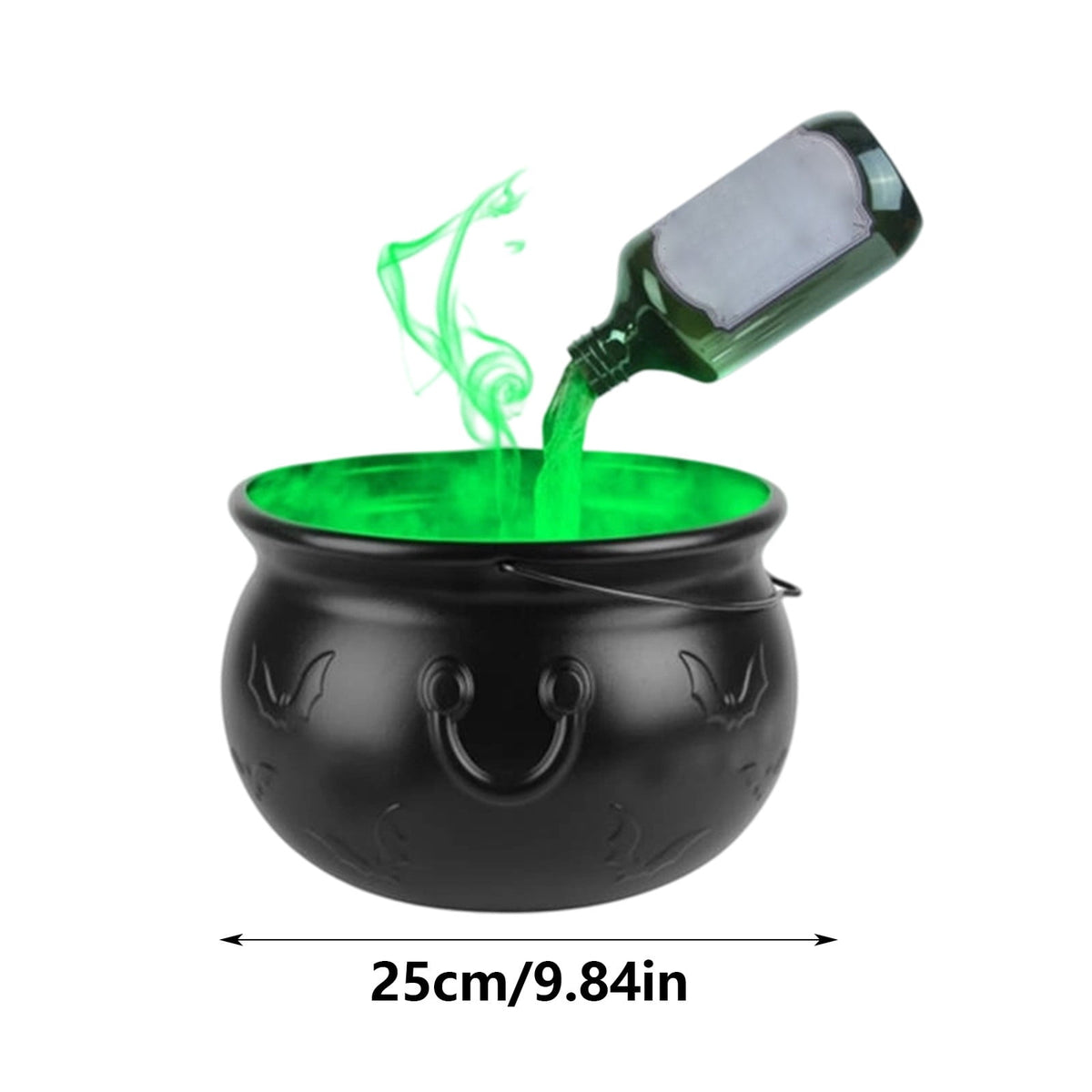 Haunt & Co Nnndbs Acrylic Halloween Ornament, Clear Modern Tabletop Decor for Shelf Desk Home Festive Display`