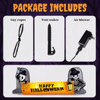 Haunt & Co 10' Halloween Inflatables Outdoor Halloween Tomb Decoration Banner Blow up Decor