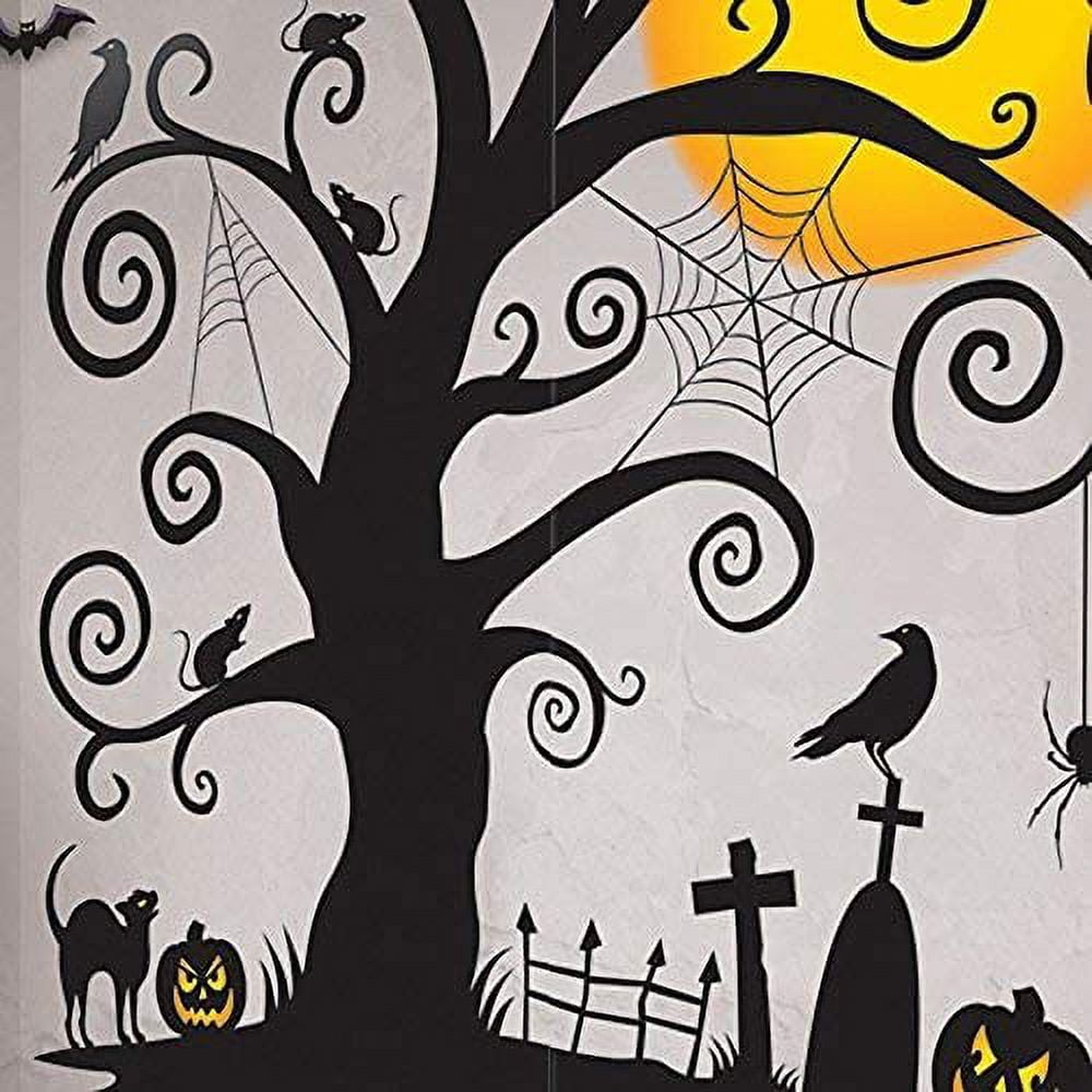Haunt & Co Halloween Deluxe Wall Decorating Kit (32pc)