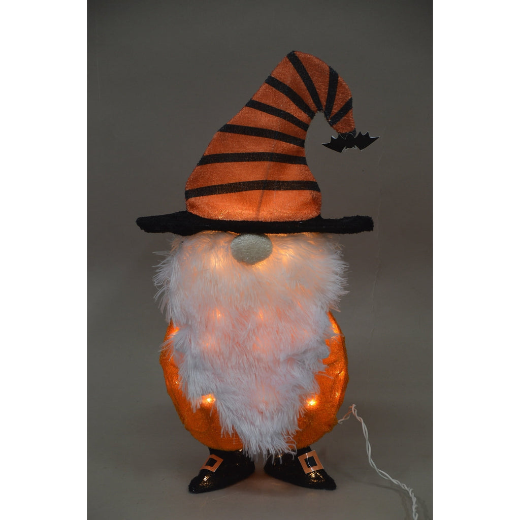 Haunt & Co ProductWorks Spooky Town 20Inch 3D LED Lighted Halloween Yard Art Gnome