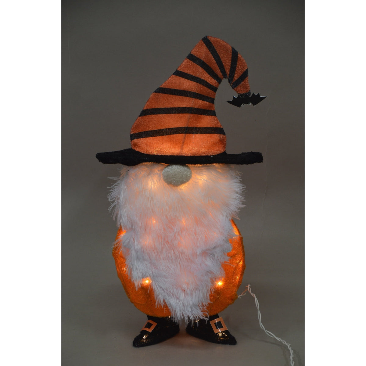 Haunt & Co ProductWorks Spooky Town 20Inch 3D LED Lighted Halloween Yard Art Gnome