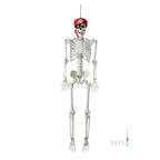 Haunt & Co Yescom Pirate Life Size Skeleton Poseable Full Size 5.6 Ft Haunted House 2026