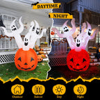 Haunt & Co Halloween Ghost and Pumpkin Outdoor Halloween Inflatables