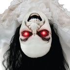 Haunt & Co Lifesize 35" Animatronic Possessed Woman with Lights and Sound