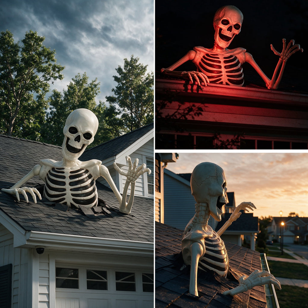 Haunt & Co 48" Halloween Giant Groundbreaker Skeleton
