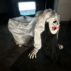 Haunt & Co Lifesize 35" Animatronic Possessed Woman with Lights and Sound