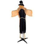 Haunt & Co Animated Jack-O'-Lantern Scarecrow - 6'