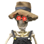 Haunt & Co 39" Animated Skeleton Playing Banjo Decoration