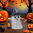 Haunt & Co 2pcs 9.8inch Halloween Decorations Pumpkin Decoration Desktop Ornament For Home Party Decoration Holiday Festive