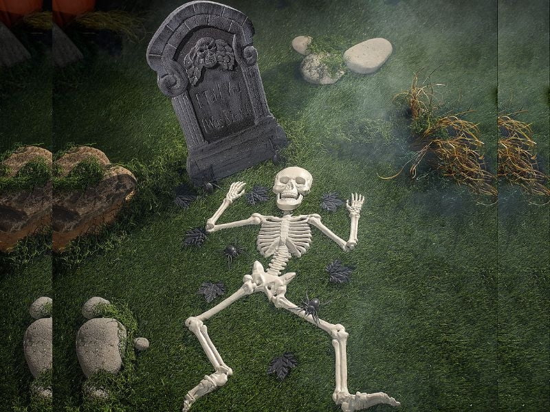 Haunt & Co I Told You I Was Sick Tombstone & Skeleton Graveyard Set 24 Pc. - One Size