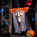 Haunt & Co Fun Little Toys 3 Pcs Halloween Witch Decorations, 43" Wicked Witches Decor, Scary Halloween Stakes