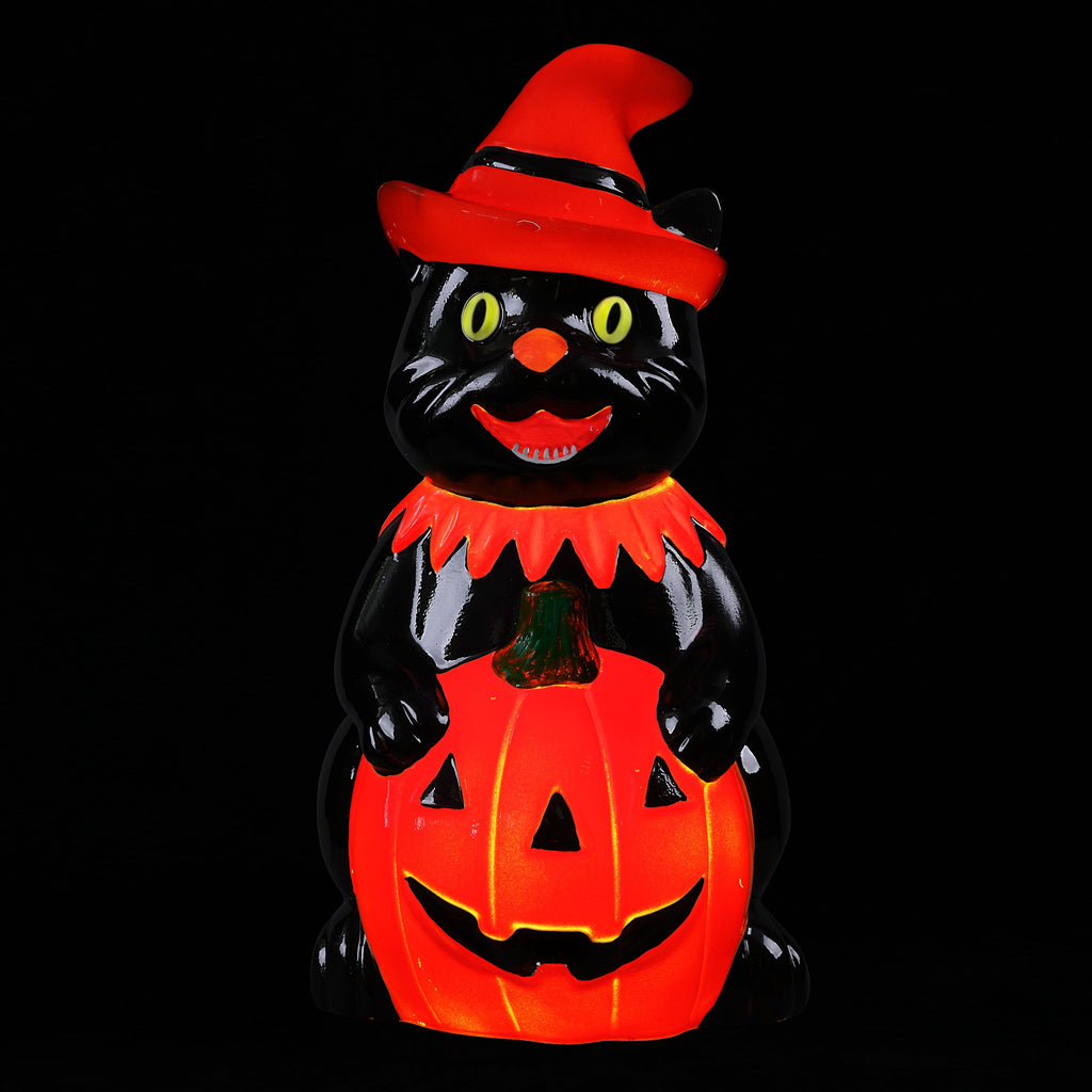 Haunt & Co 18in Outdoor Cat Lit Blow Mold