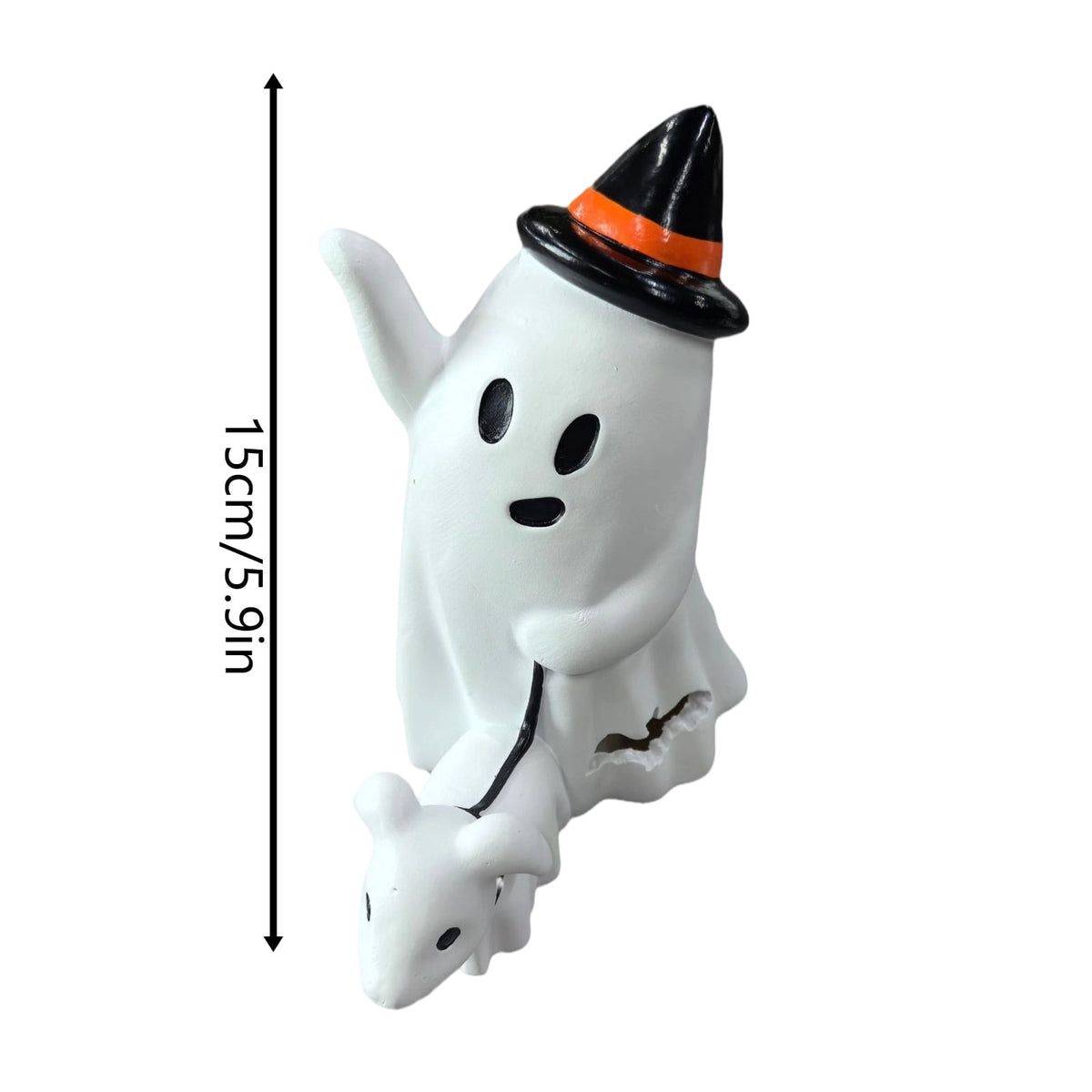 Haunt & Co Halloween Creepy Ghost Dog Walking Ornaments â?? Creative Shape with Haunted Shadows, Halloween Decorations for Halloween Parties & Trick or Treat Nights â?? great for Costume Parties with spooky setups