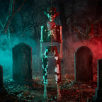 Haunt & Co Yescom Halloween 5.6Ft Life Size Skeleton Cowboy Detailed Costume Outdoor Indoor Haunted House Props Decor 2026