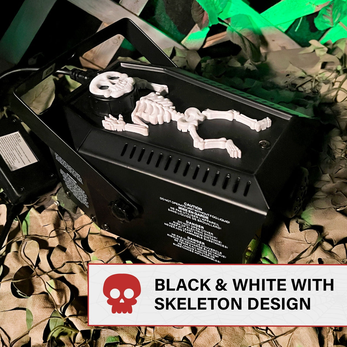 Haunt & Co Fog & Smoke Machine with Wireless Remote
