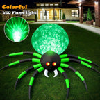 Haunt & Co 8FT Halloween Spider Inflatables Outdoor Decorations