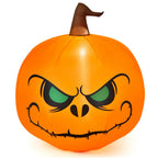Haunt & Co Gymax 4ft Inflatable Pumpkin Blow Up w/ Built-in LED Light