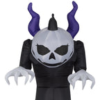 Haunt & Co Airblown Inflatables Halloween Pumpkin Head Creeper Reaper, 6'